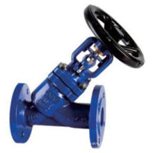 DIN Y Type Bellow Globe Valve Cast Steel Stainless Steel Pn16-Pn40 for Steam/Hot Oil/Water